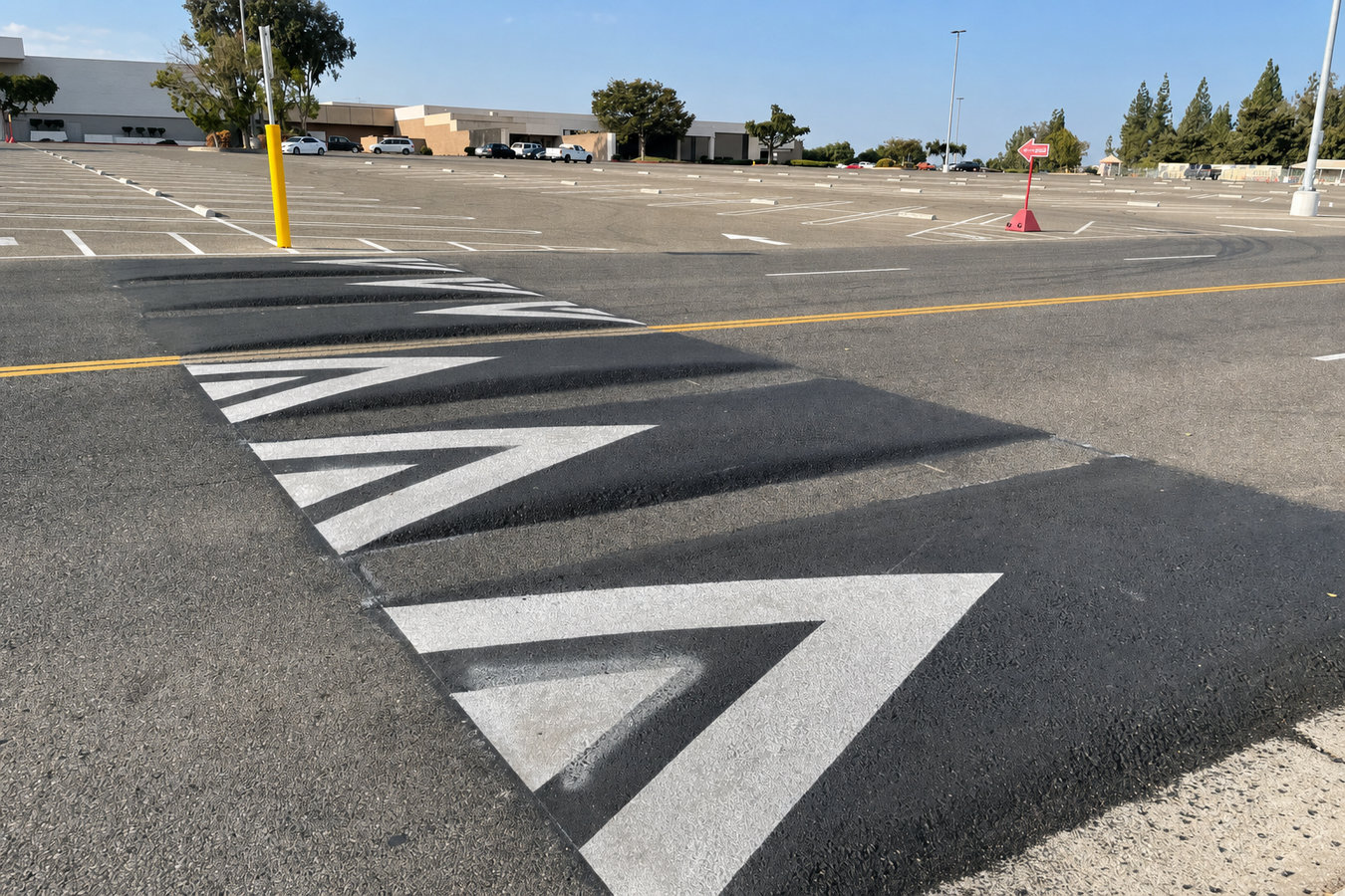 Speed bump installation